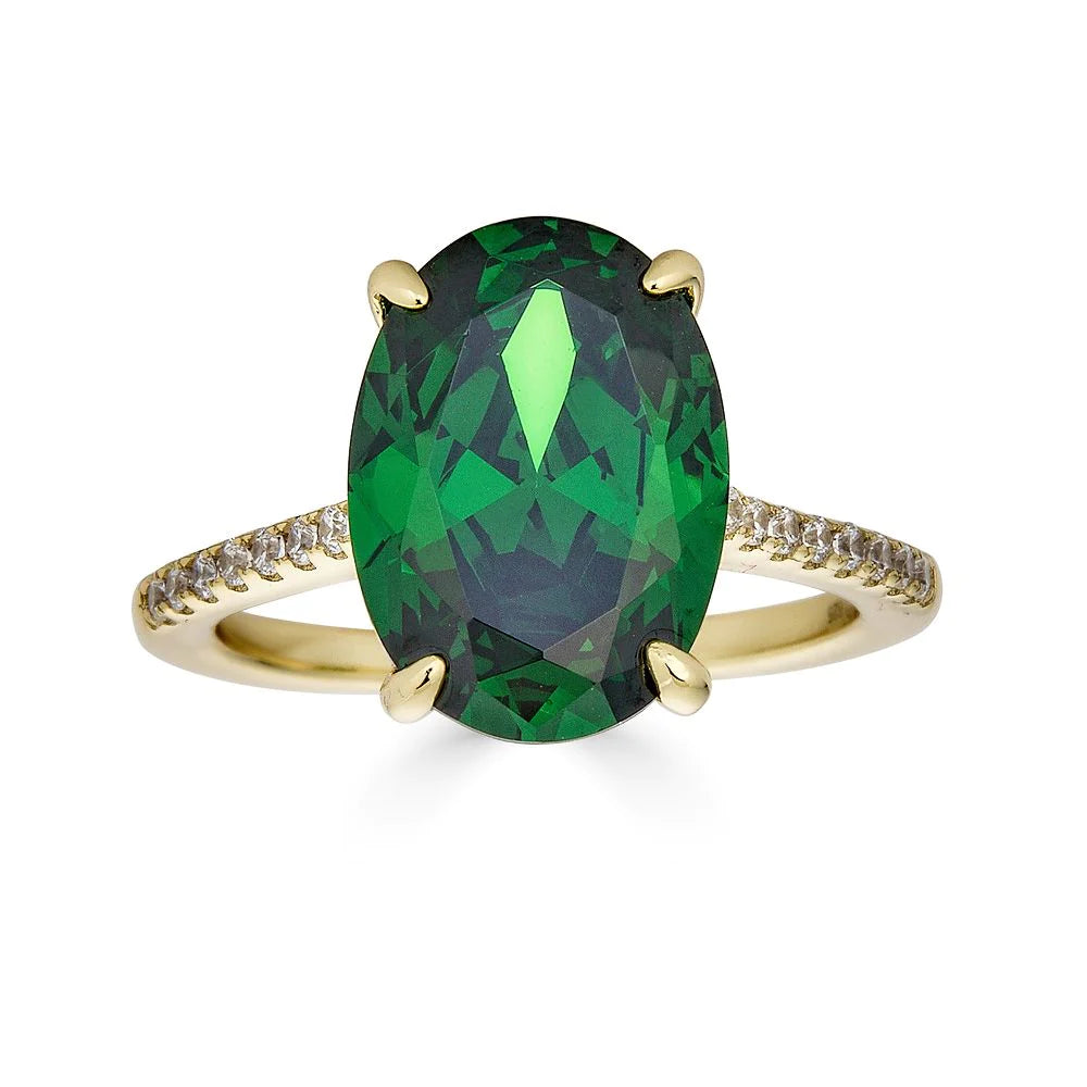 GREEN DIAMOND RING