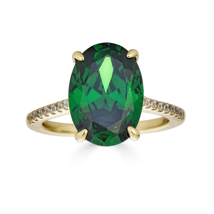 GREEN DIAMOND RING