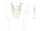 4 MM TENNIS ICE GOLD NECKLACE