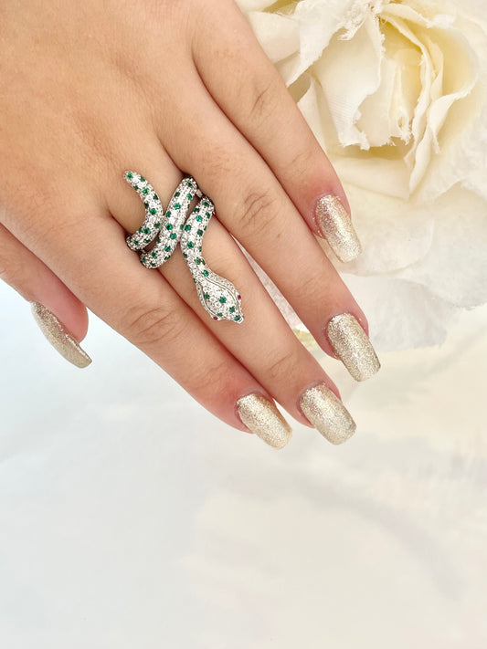 SERPIENTE SILVER RING